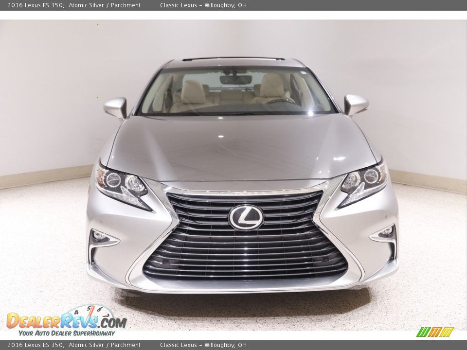 2016 Lexus ES 350 Atomic Silver / Parchment Photo #2