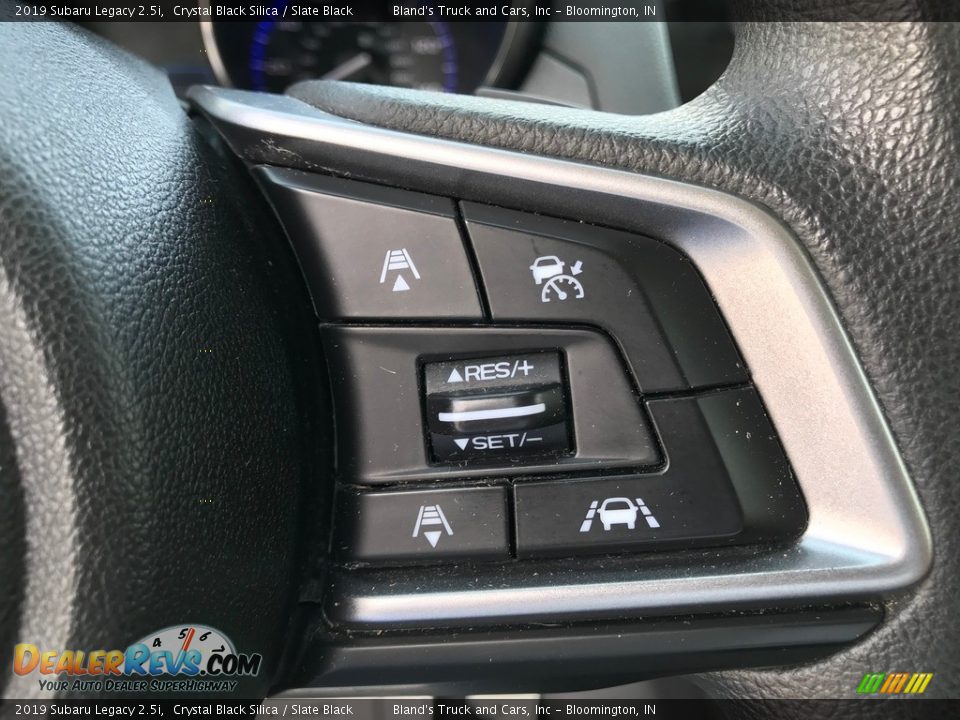 2019 Subaru Legacy 2.5i Crystal Black Silica / Slate Black Photo #20