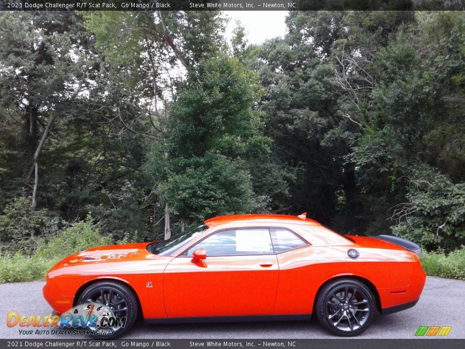 2021 Dodge Challenger R/T Scat Pack Go Mango / Black Photo #1