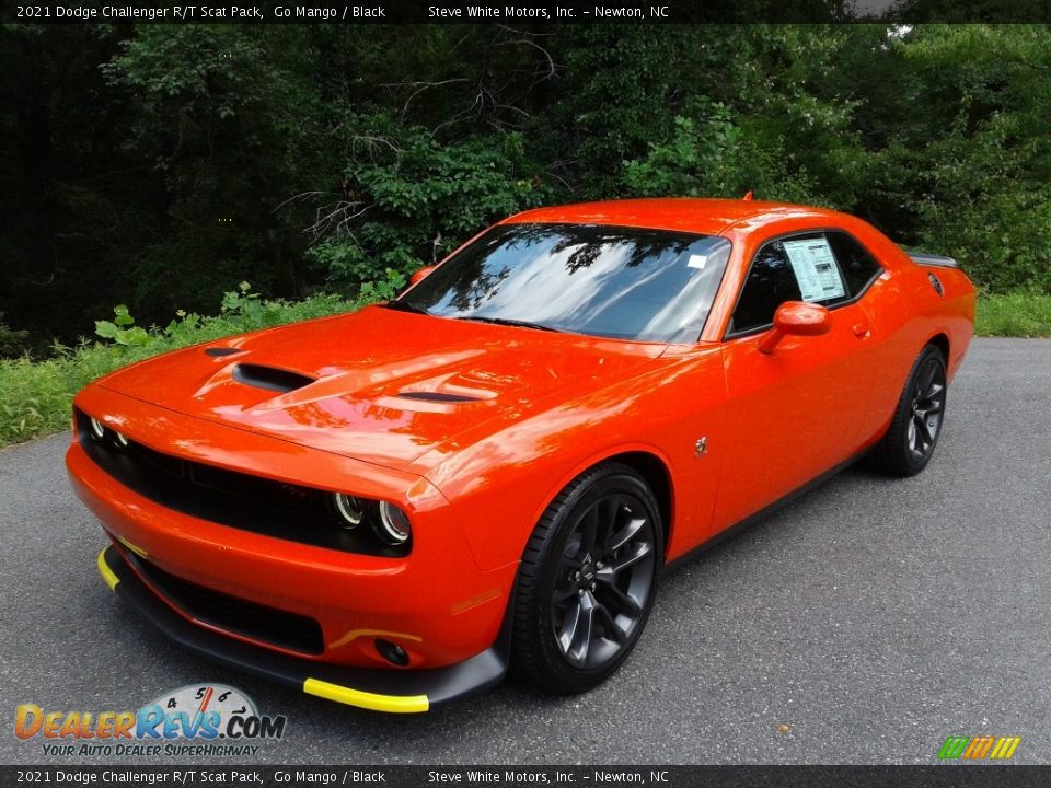 2021 Dodge Challenger R/T Scat Pack Go Mango / Black Photo #2