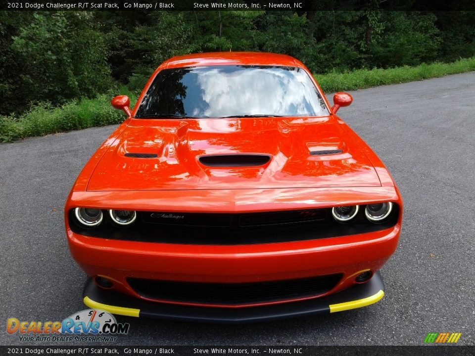 2021 Dodge Challenger R/T Scat Pack Go Mango / Black Photo #3