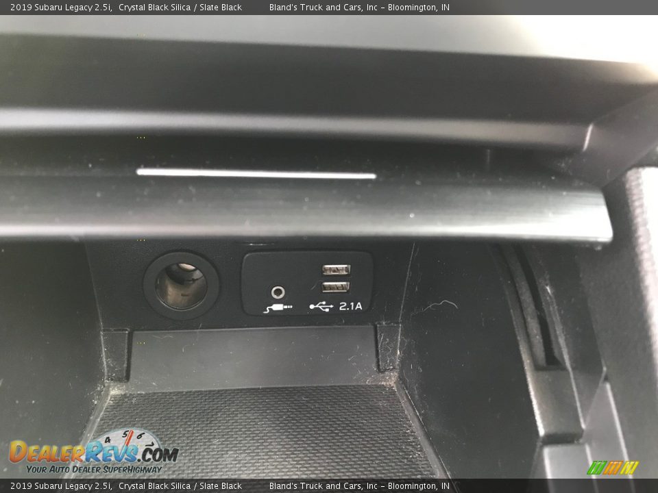 2019 Subaru Legacy 2.5i Crystal Black Silica / Slate Black Photo #33