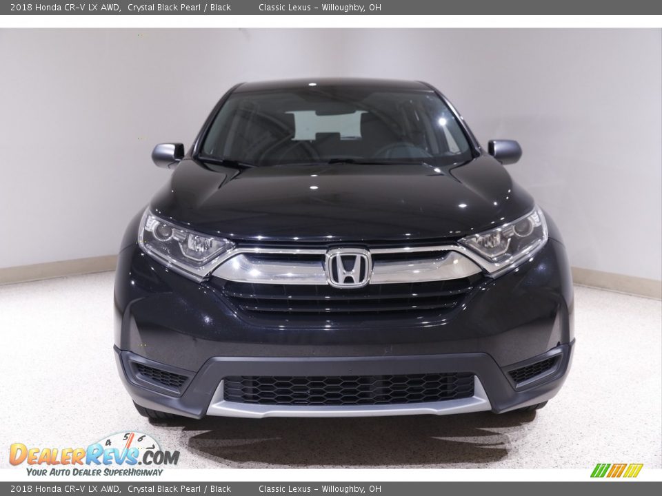 2018 Honda CR-V LX AWD Crystal Black Pearl / Black Photo #2