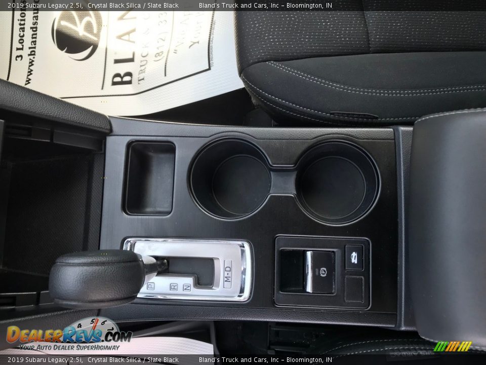 2019 Subaru Legacy 2.5i Crystal Black Silica / Slate Black Photo #34