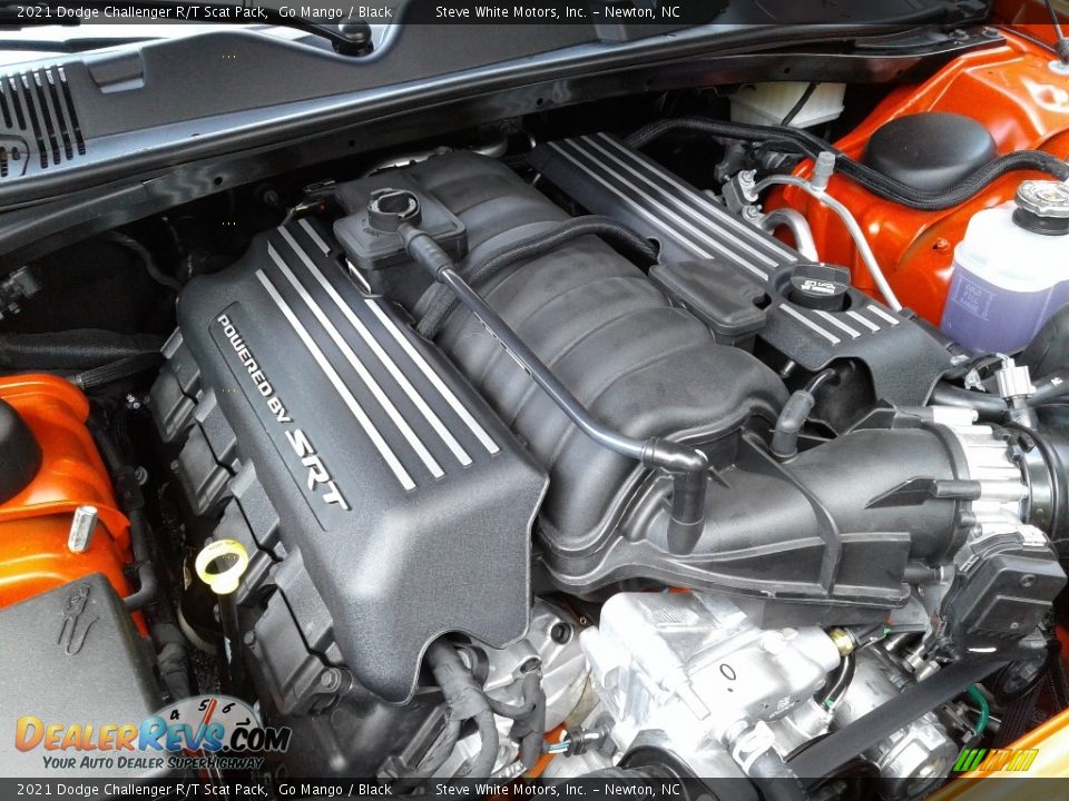 2021 Dodge Challenger R/T Scat Pack 392 SRT 6.4 Liter HEMI OHV-16 Valve VVT MDS V8 Engine Photo #9