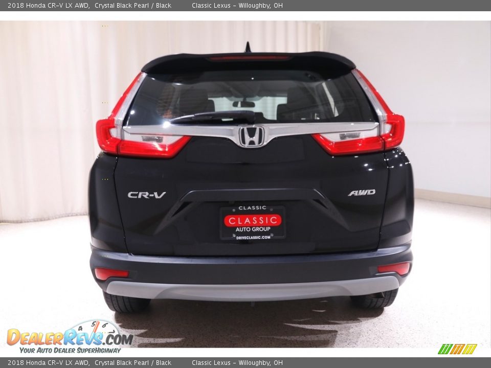 2018 Honda CR-V LX AWD Crystal Black Pearl / Black Photo #17