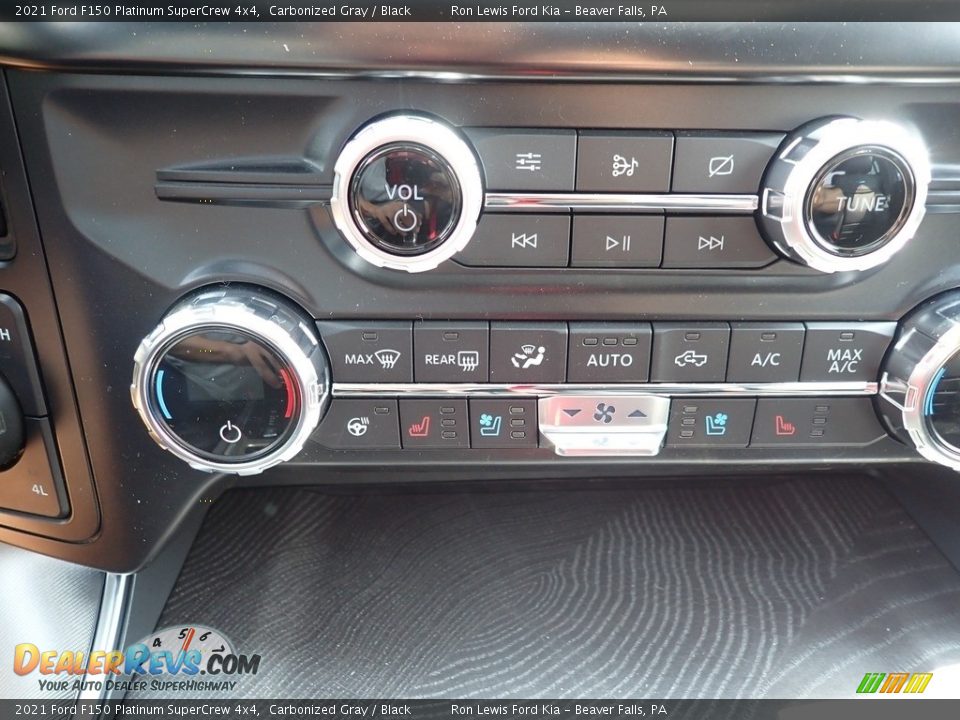 2021 Ford F150 Platinum SuperCrew 4x4 Carbonized Gray / Black Photo #19