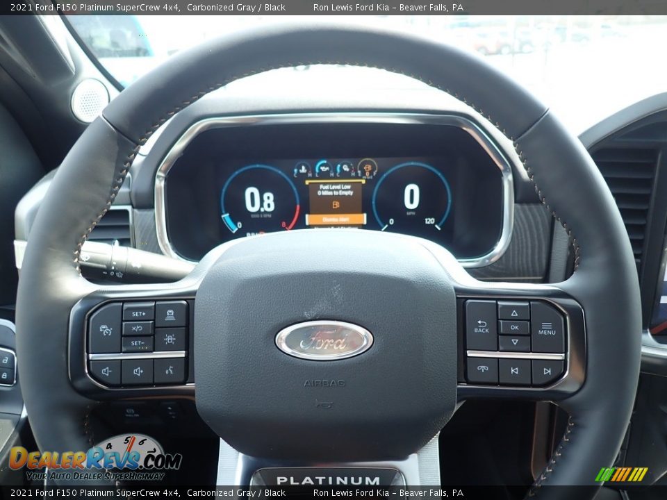 2021 Ford F150 Platinum SuperCrew 4x4 Carbonized Gray / Black Photo #20