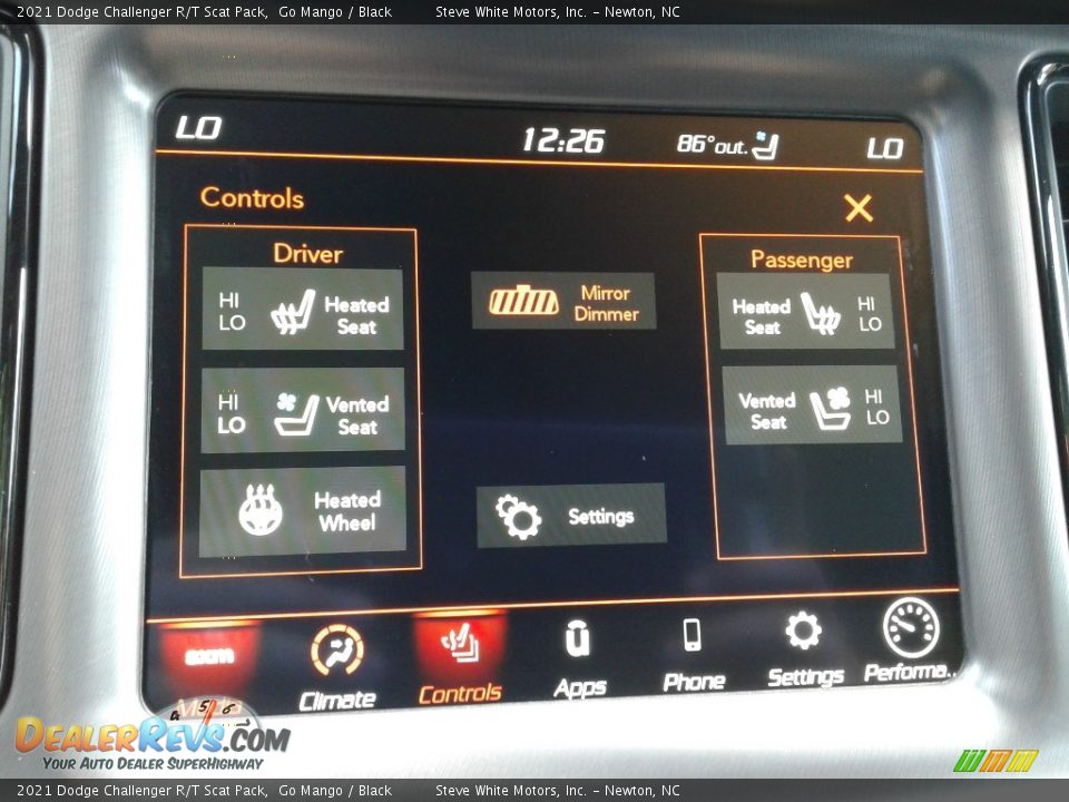 2021 Dodge Challenger R/T Scat Pack Go Mango / Black Photo #20