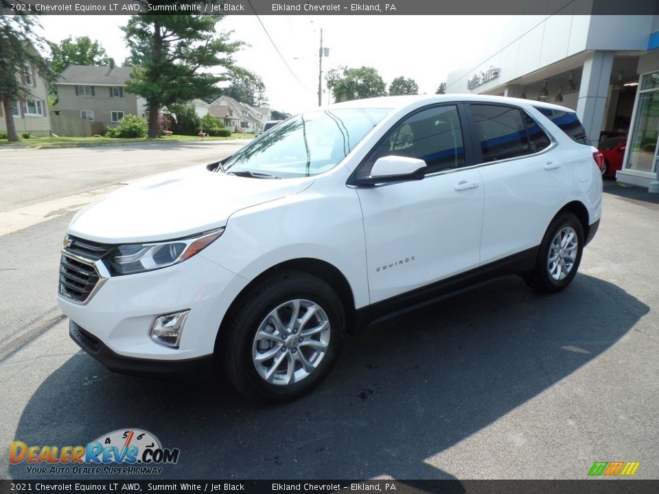 2021 Chevrolet Equinox LT AWD Summit White / Jet Black Photo #1