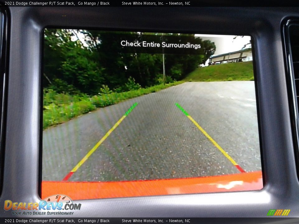 2021 Dodge Challenger R/T Scat Pack Go Mango / Black Photo #21