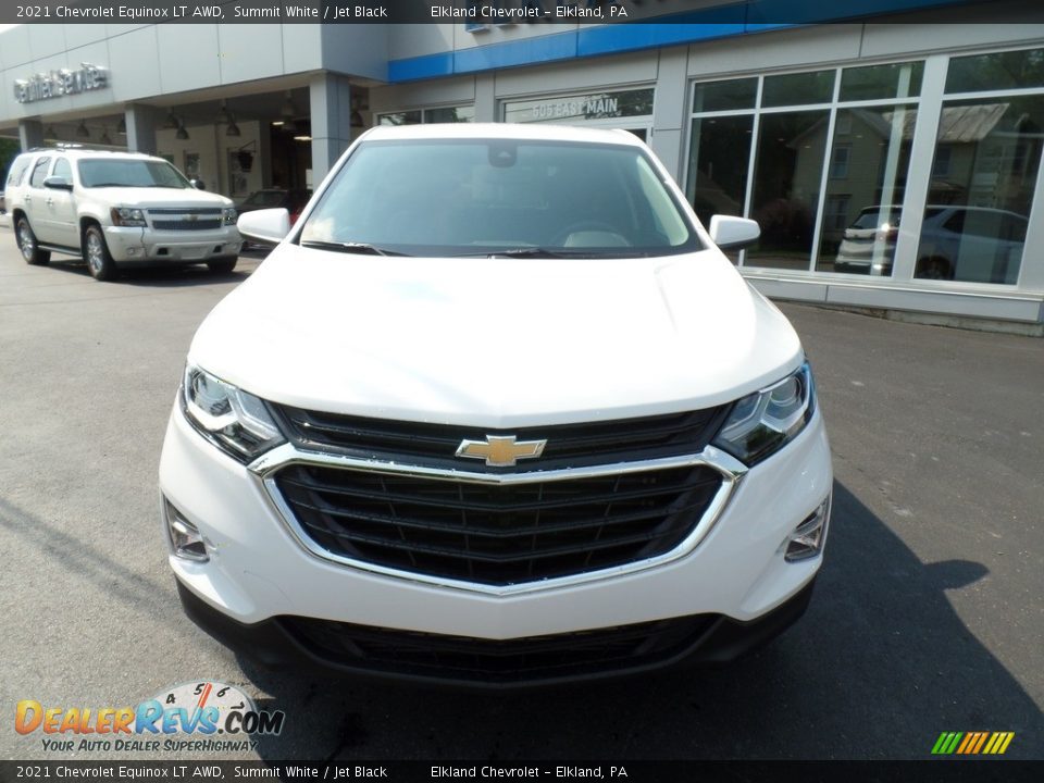 2021 Chevrolet Equinox LT AWD Summit White / Jet Black Photo #3