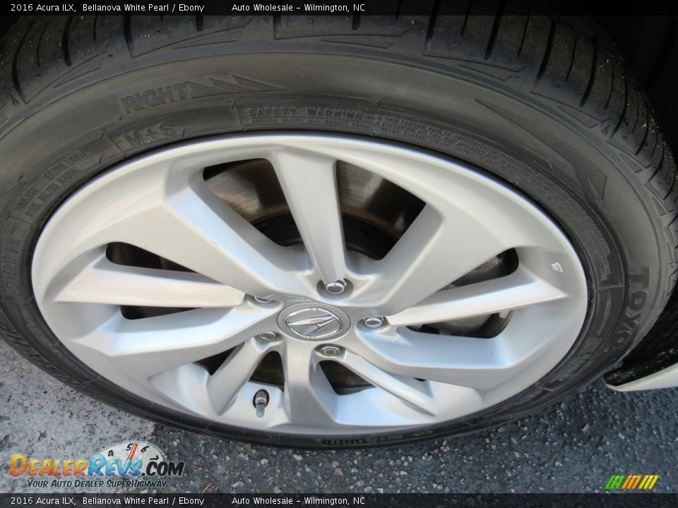 2016 Acura ILX Bellanova White Pearl / Ebony Photo #7