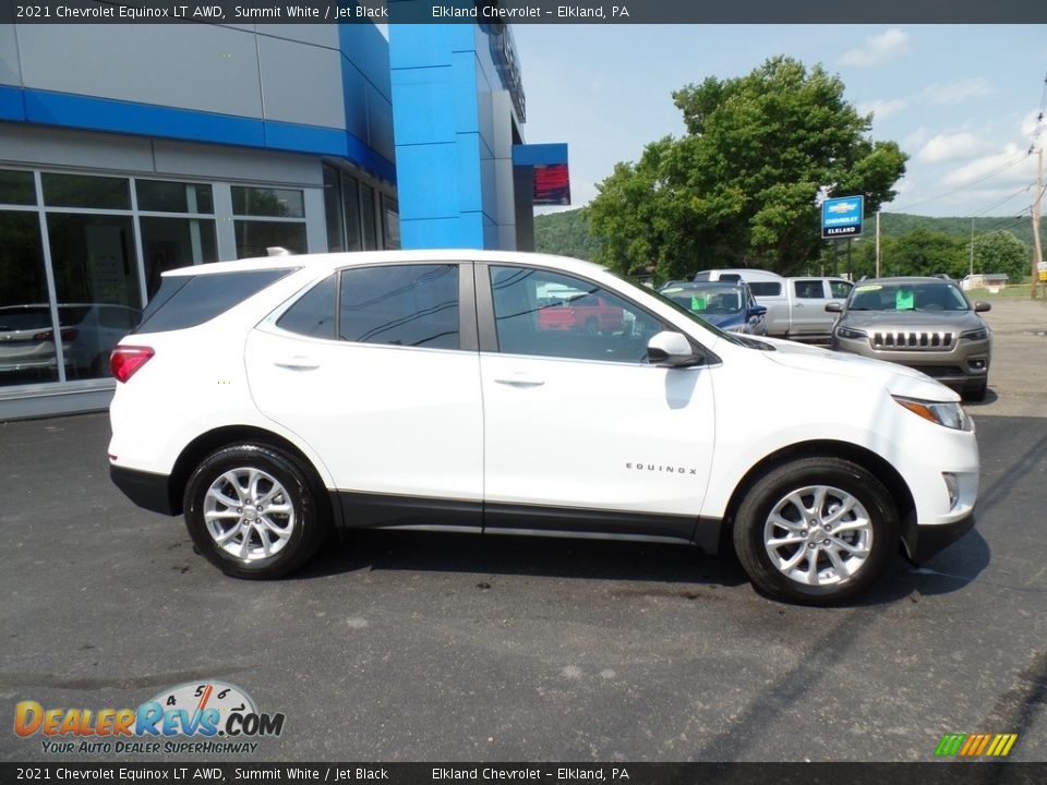 2021 Chevrolet Equinox LT AWD Summit White / Jet Black Photo #5