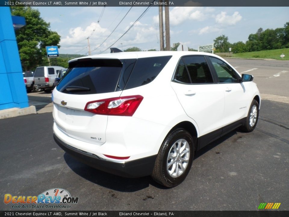 2021 Chevrolet Equinox LT AWD Summit White / Jet Black Photo #6