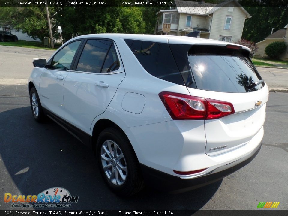 2021 Chevrolet Equinox LT AWD Summit White / Jet Black Photo #8