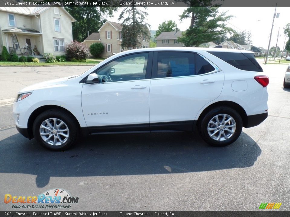 2021 Chevrolet Equinox LT AWD Summit White / Jet Black Photo #9