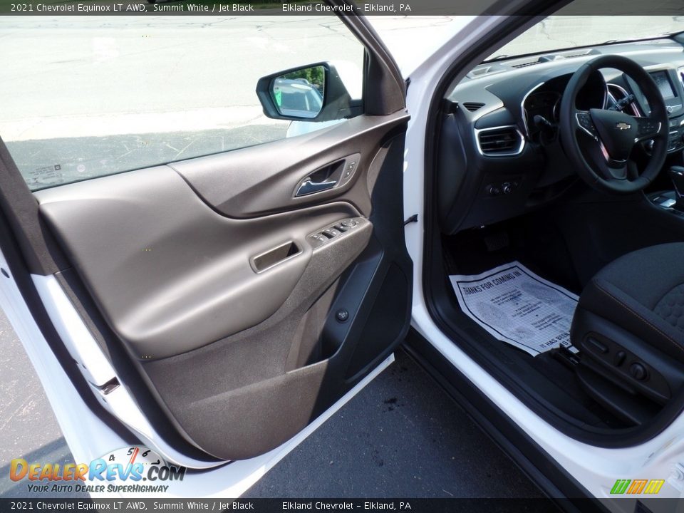 2021 Chevrolet Equinox LT AWD Summit White / Jet Black Photo #12