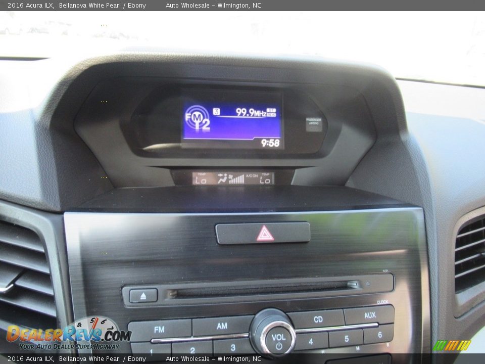 2016 Acura ILX Bellanova White Pearl / Ebony Photo #17