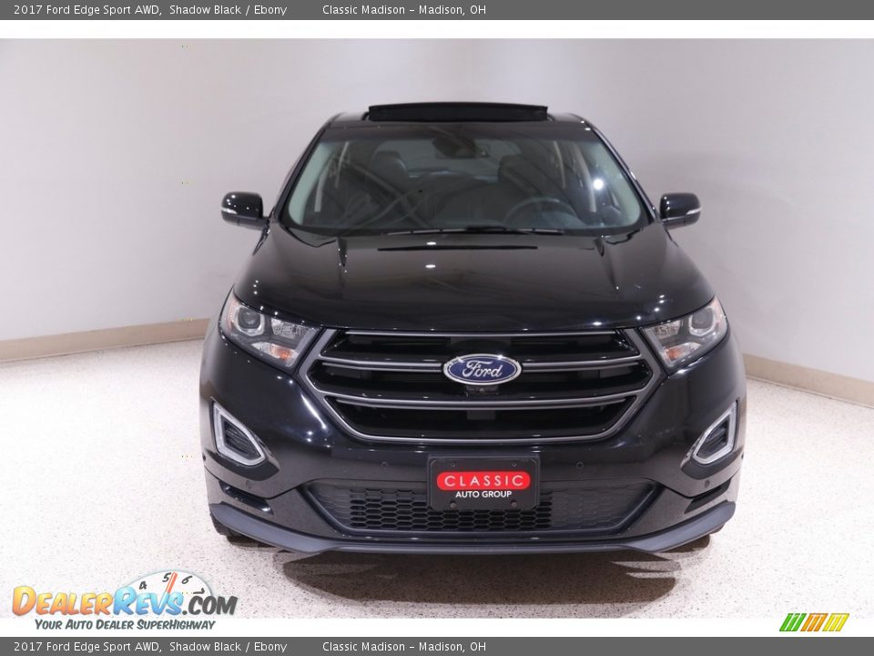 2017 Ford Edge Sport AWD Shadow Black / Ebony Photo #2
