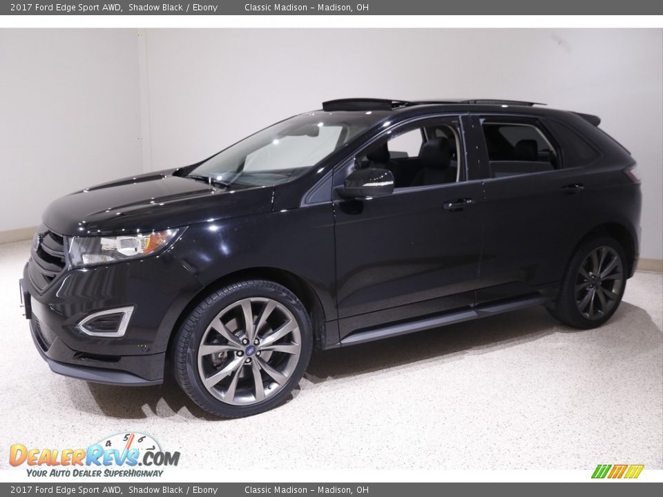 2017 Ford Edge Sport AWD Shadow Black / Ebony Photo #3