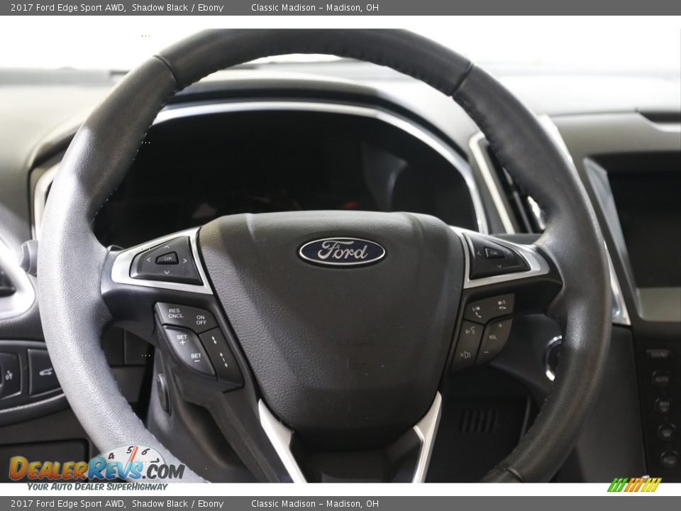 2017 Ford Edge Sport AWD Shadow Black / Ebony Photo #7