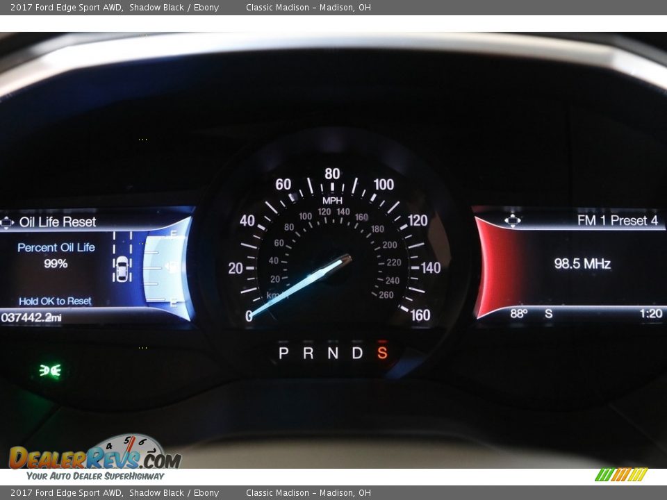 2017 Ford Edge Sport AWD Shadow Black / Ebony Photo #8