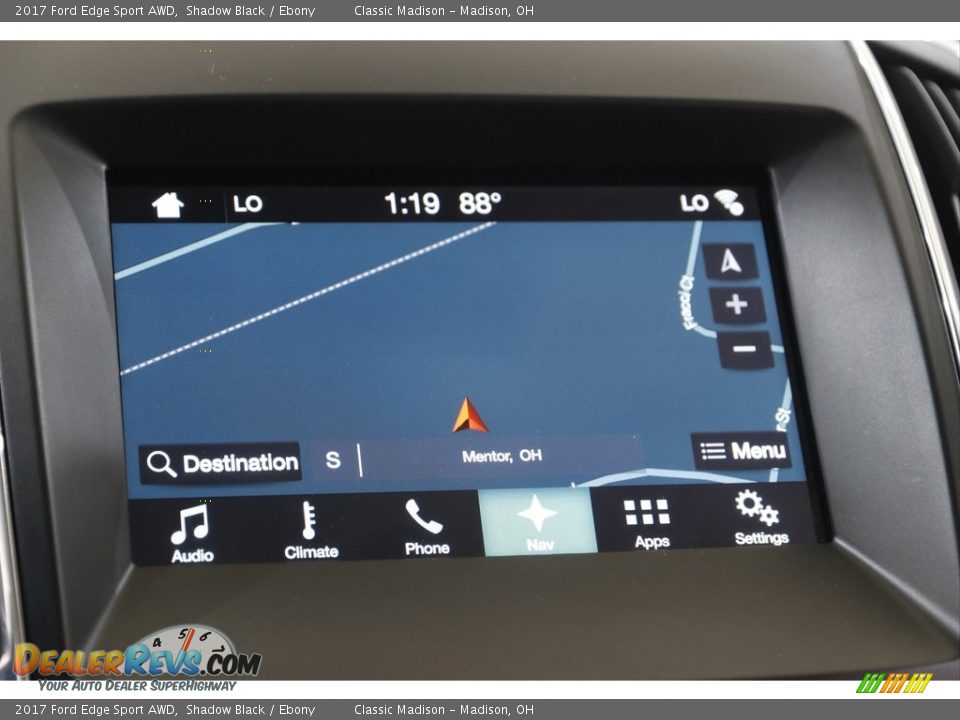 2017 Ford Edge Sport AWD Shadow Black / Ebony Photo #11