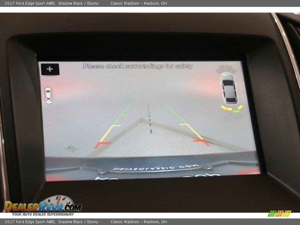 2017 Ford Edge Sport AWD Shadow Black / Ebony Photo #12