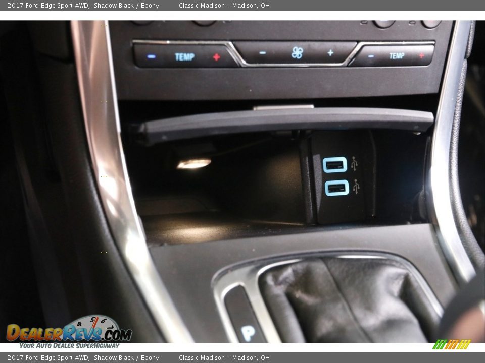 2017 Ford Edge Sport AWD Shadow Black / Ebony Photo #15