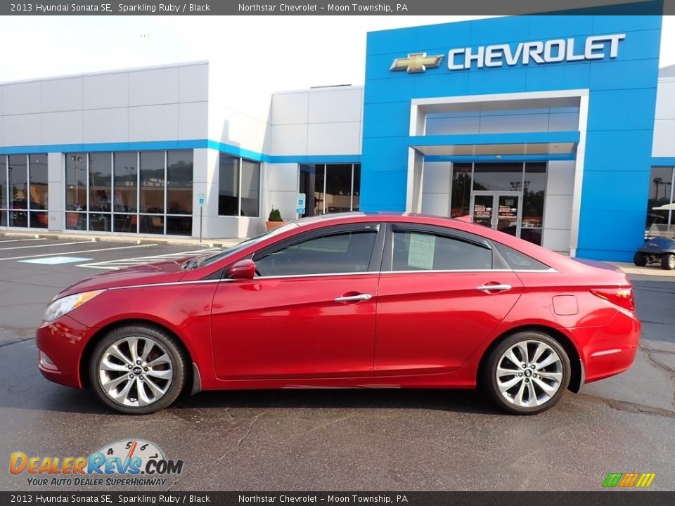 2013 Hyundai Sonata SE Sparkling Ruby / Black Photo #3