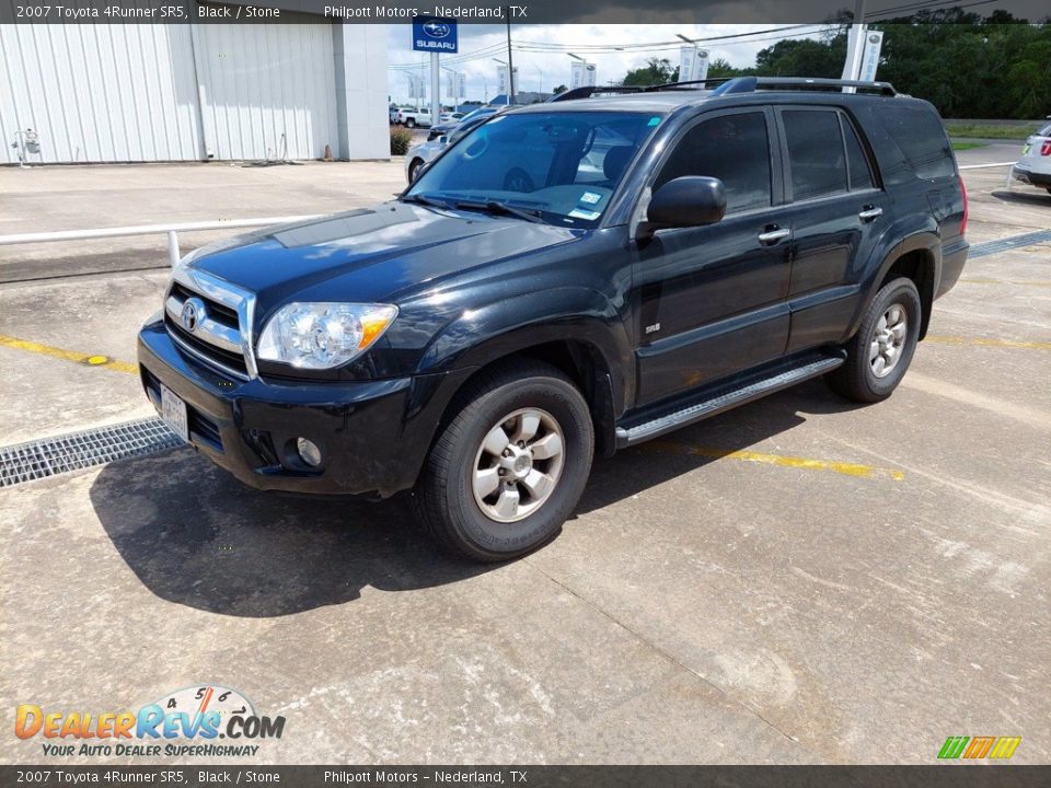 2007 Toyota 4Runner SR5 Black / Stone Photo #3