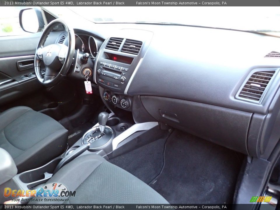 Dashboard of 2013 Mitsubishi Outlander Sport ES 4WD Photo #12