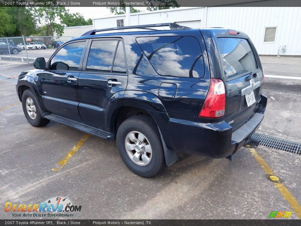 2007 Toyota 4Runner SR5 Black / Stone Photo #5