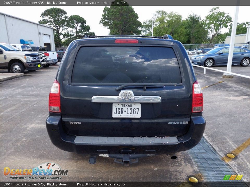 2007 Toyota 4Runner SR5 Black / Stone Photo #6