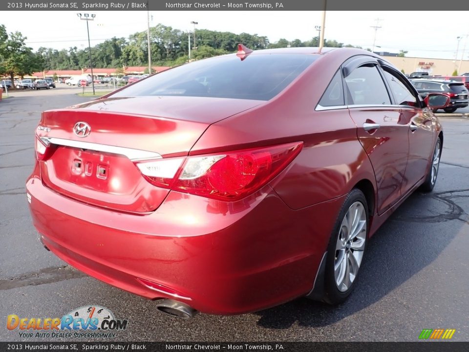 2013 Hyundai Sonata SE Sparkling Ruby / Black Photo #8