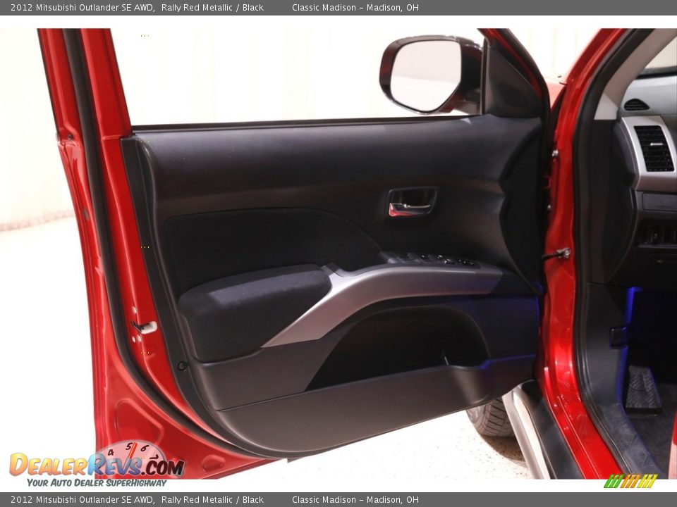 2012 Mitsubishi Outlander SE AWD Rally Red Metallic / Black Photo #4