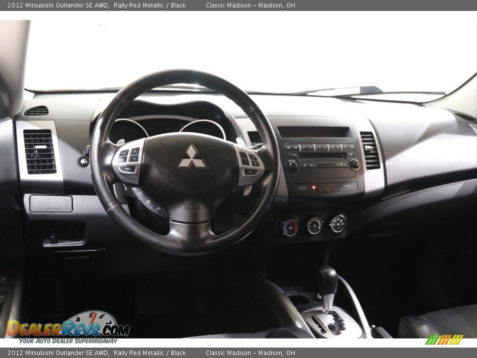 2012 Mitsubishi Outlander SE AWD Rally Red Metallic / Black Photo #5
