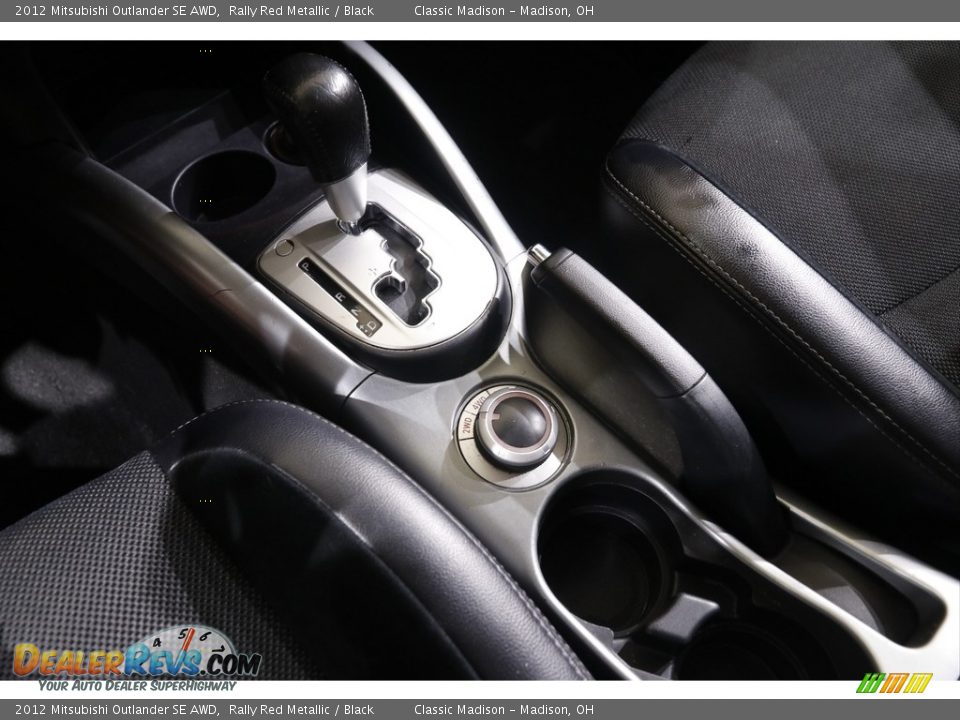 2012 Mitsubishi Outlander SE AWD Rally Red Metallic / Black Photo #9