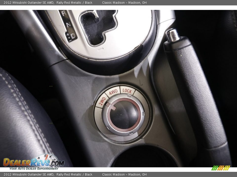 2012 Mitsubishi Outlander SE AWD Rally Red Metallic / Black Photo #10