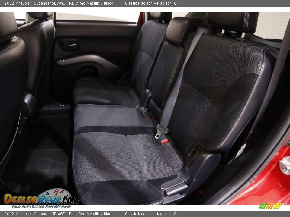 2012 Mitsubishi Outlander SE AWD Rally Red Metallic / Black Photo #13