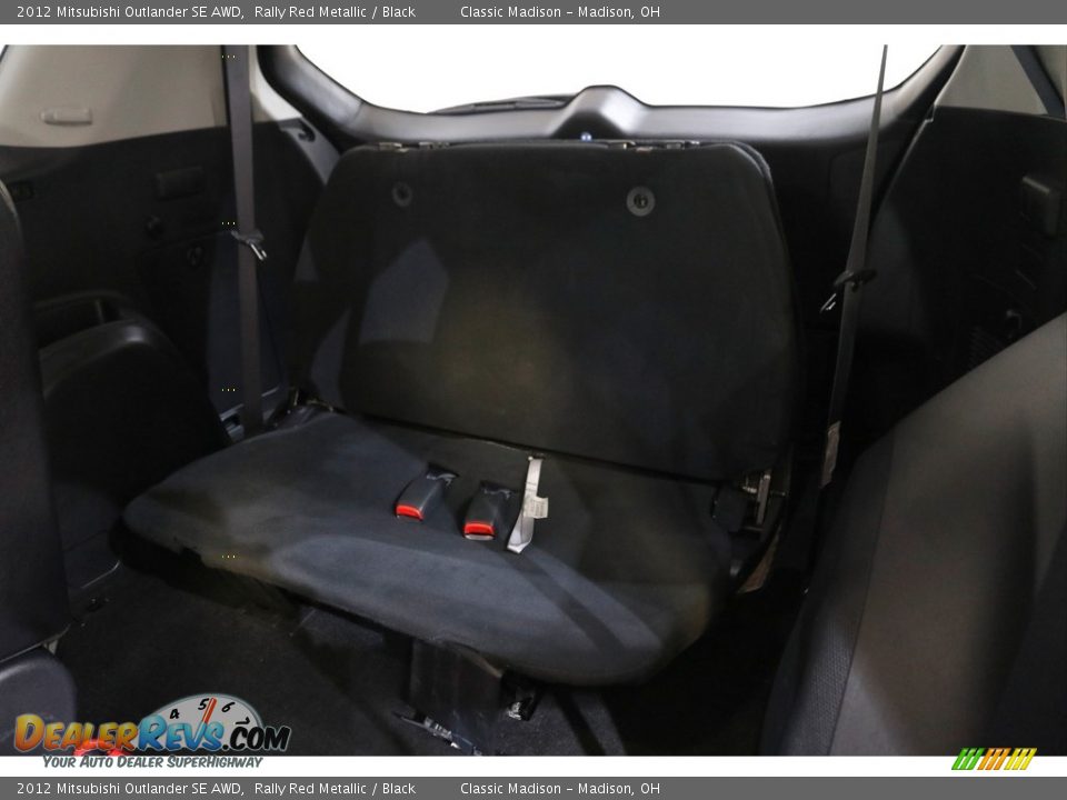 2012 Mitsubishi Outlander SE AWD Rally Red Metallic / Black Photo #14