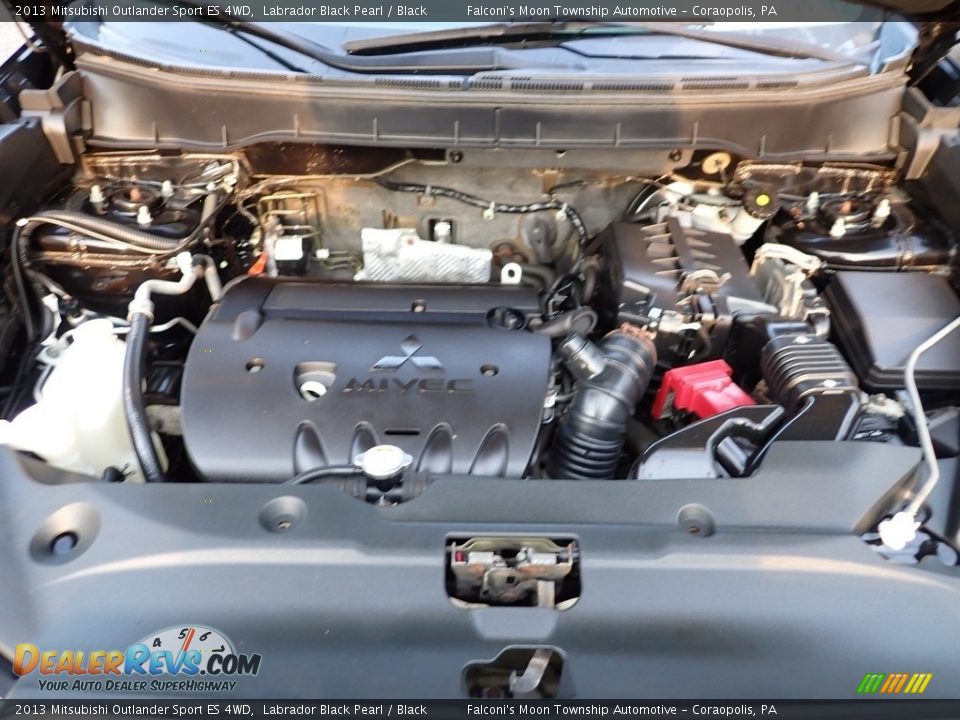 2013 Mitsubishi Outlander Sport ES 4WD 2.0 Liter DOHC 16-Valve MIVEC 4 Cylinder Engine Photo #30