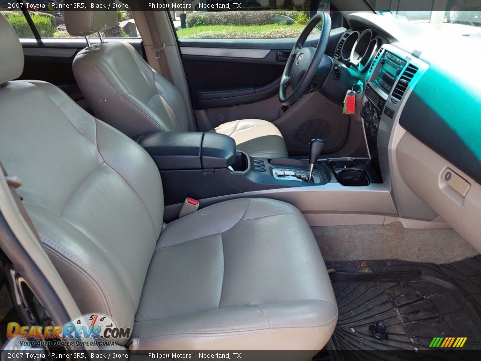 2007 Toyota 4Runner SR5 Black / Stone Photo #24