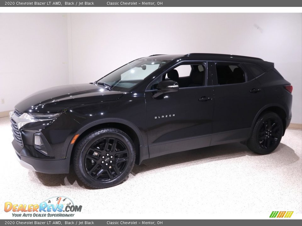 2020 Chevrolet Blazer LT AWD Black / Jet Black Photo #3