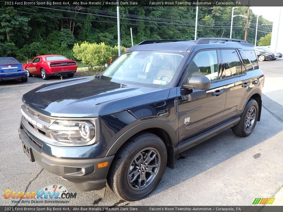 Front 3/4 View of 2021 Ford Bronco Sport Big Bend 4x4 Photo #7