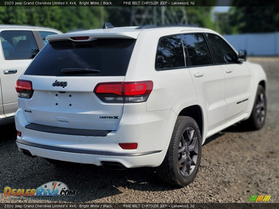 2020 Jeep Grand Cherokee Limited X 4x4 Bright White / Black Photo #3