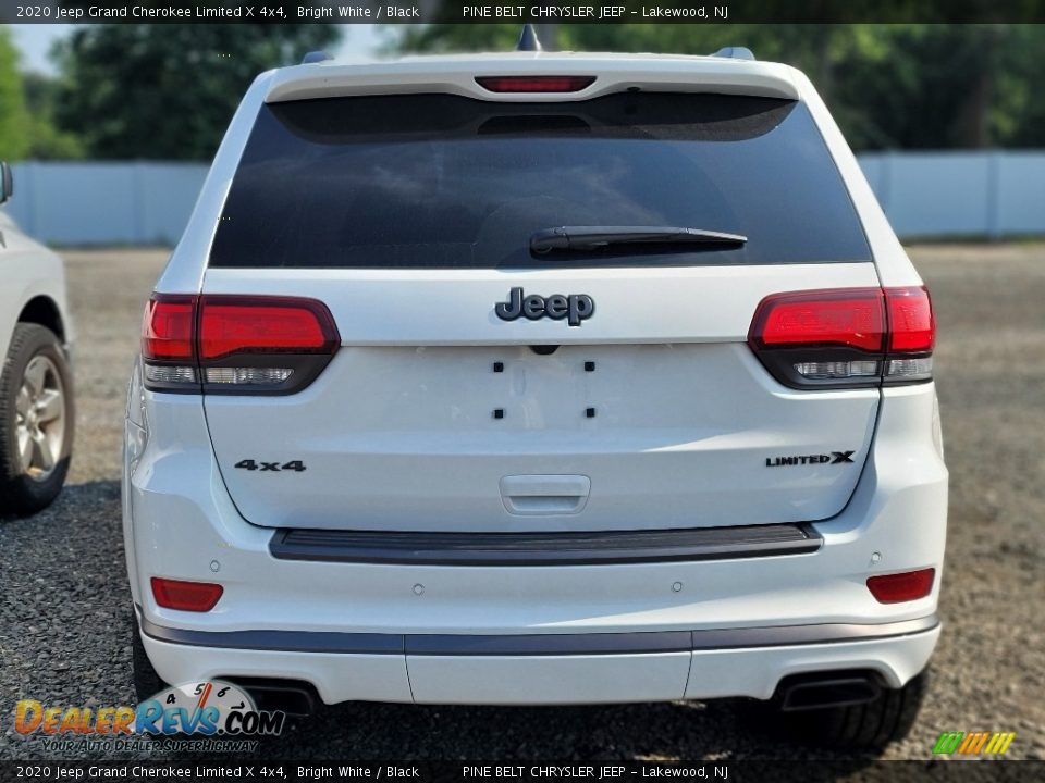 2020 Jeep Grand Cherokee Limited X 4x4 Bright White / Black Photo #4