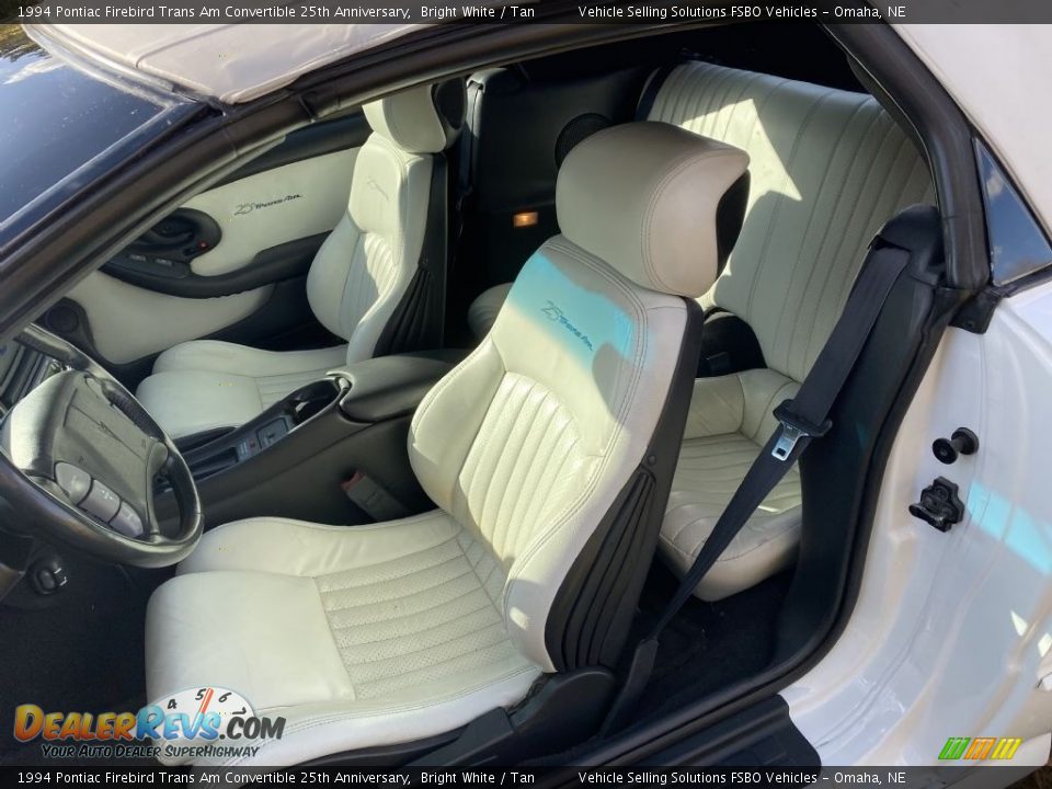 Tan Interior - 1994 Pontiac Firebird Trans Am Convertible 25th Anniversary Photo #3