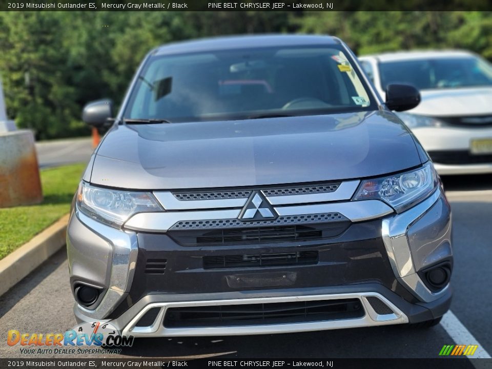 2019 Mitsubishi Outlander ES Mercury Gray Metallic / Black Photo #2